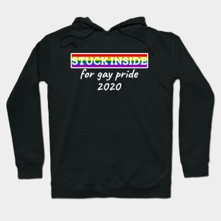 Stuck inside for gay pride 2020 Hoodie